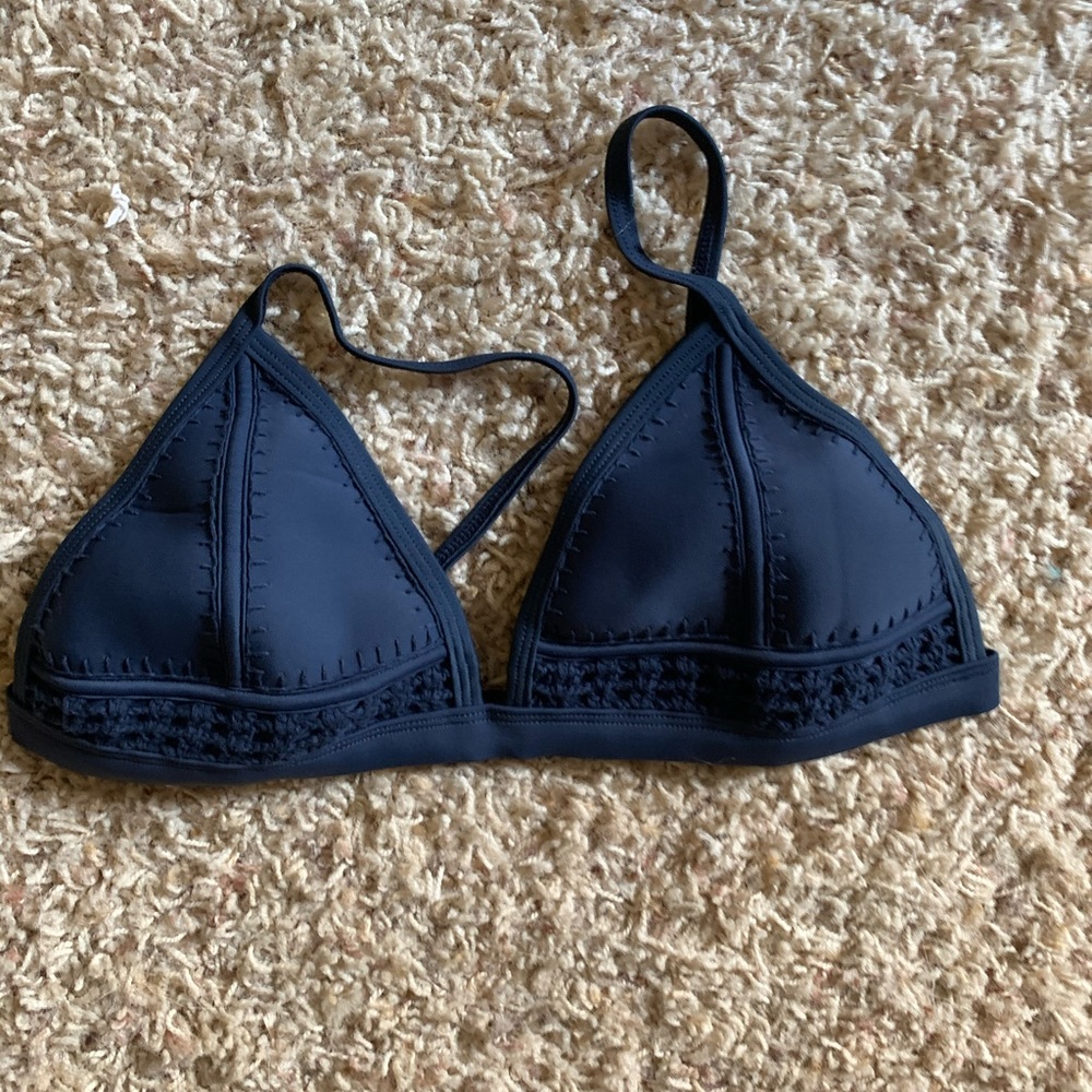 🌟 navy triangl bikini top 🌟